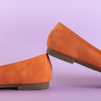 Cilive Orangenmokassins mit orangefarbenen Fransen - Schuhe