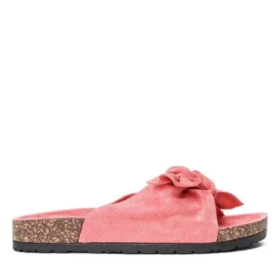 OUTLET Rosa Flip-Flops mit Schleife Summer Blow - Schuhe