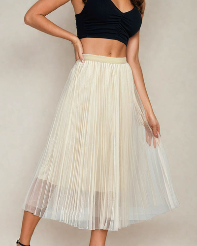Royalfashion Doppellagiger Midirock für Damen