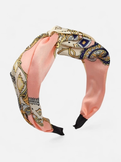 Royalfashion Damen-Haarband im Tuch-Stil mit elegantem Print