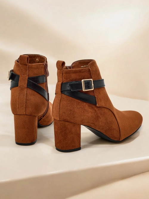 Жіночі платформенні чоботи до щиколотки Royalfashion Eloron