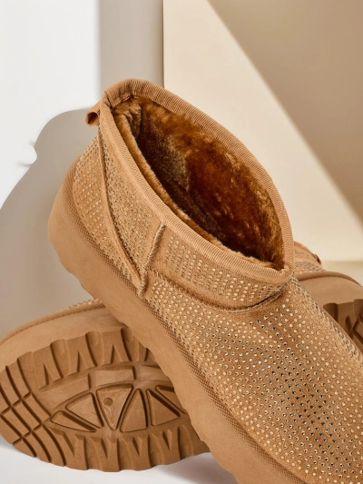 Роялфешн Бежеві жіночі снігобути a'la UGGs Corob