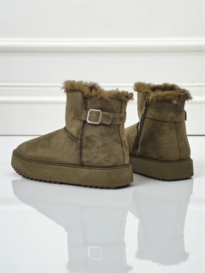 Royalfashion Kurze Damen Schneestiefel Aurelia Classico