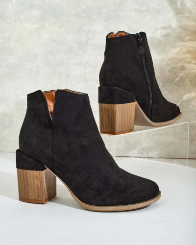 Royalfashion Damenstiefel eko Wildleder Ovi