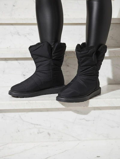 Luna Elegante Winterstiefeletten in Schwarz