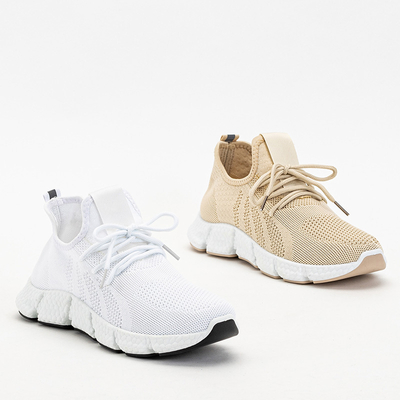 OUTLET Weiße Slip-On-Sneakers Pokerina für Damen - Schuhe