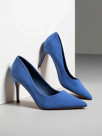 Royalfashion Damen-Eco-Suede-Pumps Scazze