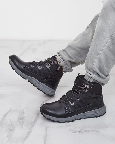 Royalfashion Black Men's Gocieris Trappers