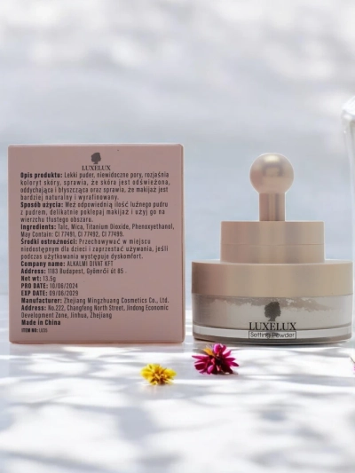 Luxelux Lose Puder mit Schwamm für das Gesicht 01 13,5 g
