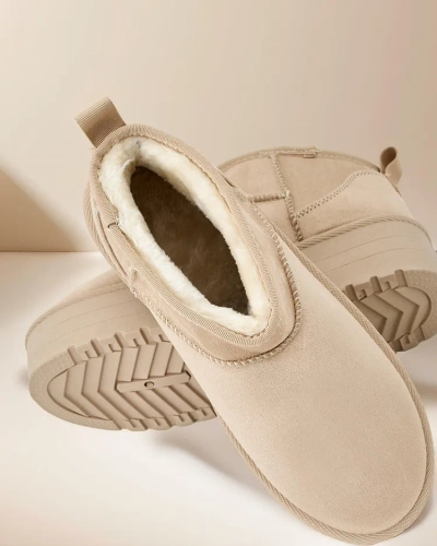Royalfashion Kurze Damen Schneestiefel Komano