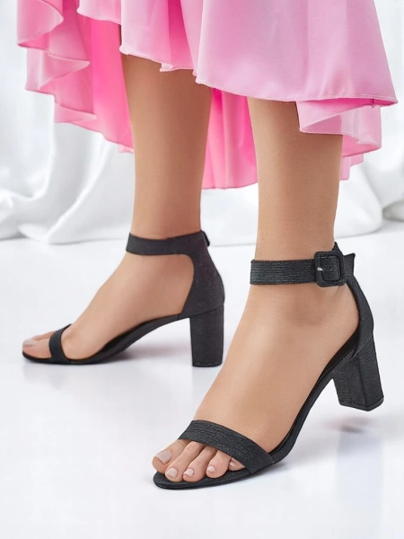 Royalfashion Glitter Damen Sandalen Montrea