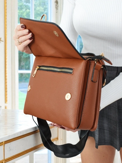 Kleine Damenhandtasche aus Öko-Leder Luniva