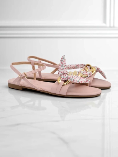 Royalfashion Damen Sandalen mit flacher Sohle BareLuxe