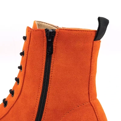 OUTLET Orange Damen-Schnürschuh Ofra Arbeitskleidung - Schuhe