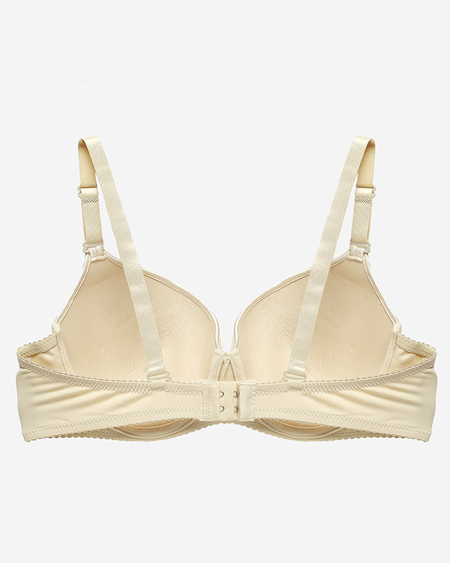 Gepolsterter Damen-BH in Beige- Lingerie