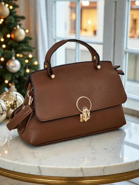 Kleine Damenhandtasche aus Öko-Leder Vinem