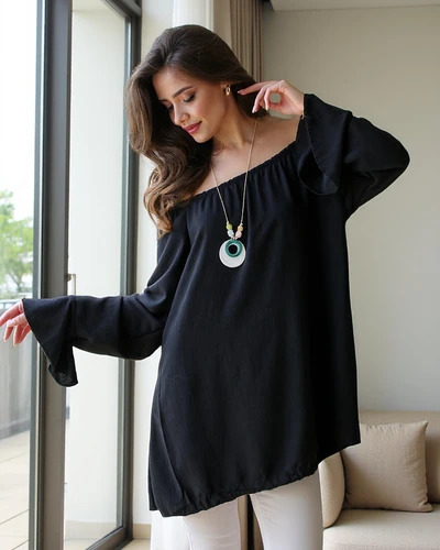 Royalfashion Damenbluse a'la Spanisch mit Rüschen