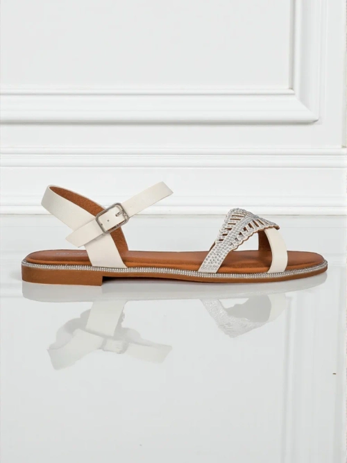 Royalfashion Жіночі сандалі на плоскій підошві Willow Grace