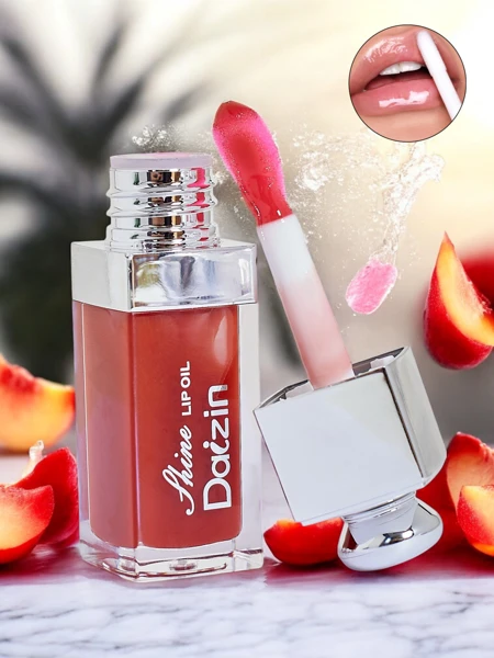 Lippen­gloss Farbe Dunkelrot