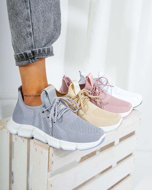 OUTLET Weiße Slip-On-Sneakers Pokerina für Damen - Schuhe