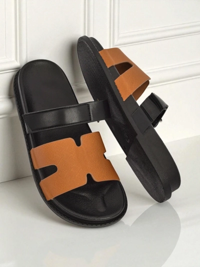 Royalfashion Damen-Pantoletten aus Kunstleder FlexiComfi