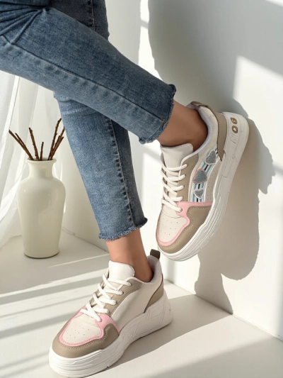 Royalfashion Damensneaker mit Glitzer Samoles