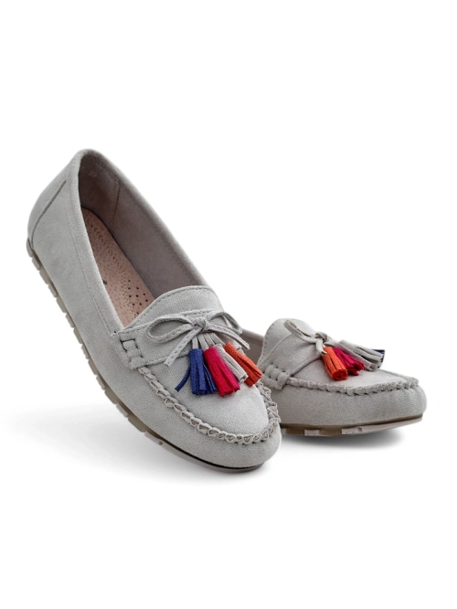 Royalfashion Жіночі екологічні замшеві мокасини Zimmid