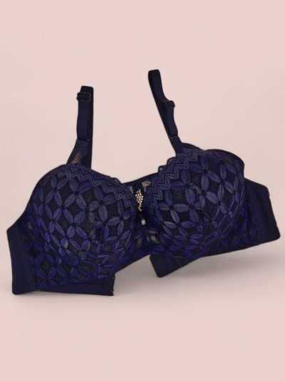 Royalfashion Damen gepolsterter BH mit Spitze