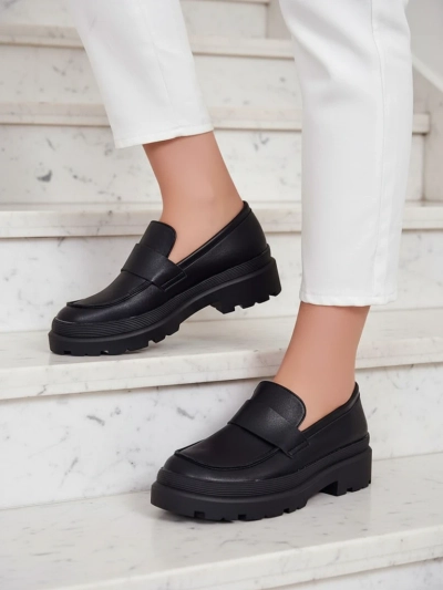 Elegante Nero – Damen Schuhe aus Öko-Leder