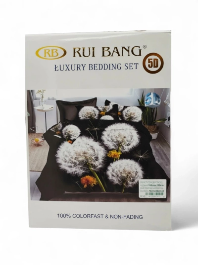 Royalfashion Gemusterte Bettwäsche 180x200 Set 3 TEILE