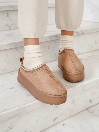 Royalfashion Damen Zommy Kurzstiefel a'la Schneestiefel