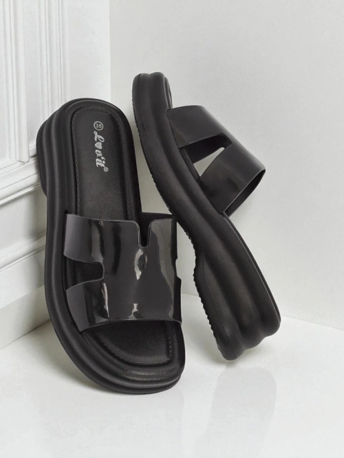 Royalfashion Жіночі шльопанці на товстій підошві Nova Gloss