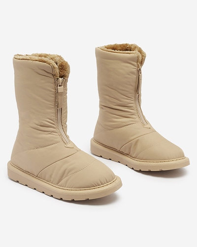Damenstiefel Elysium in hellem Braun für den Winter