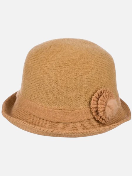 Damen-Melonenhut mit Verzierung Ruby Claire