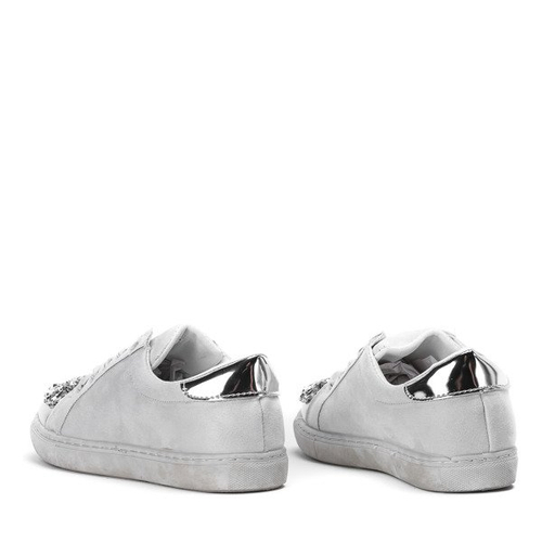 Сірі жіночі кросівки з прикрасами Emilyan - Взуття