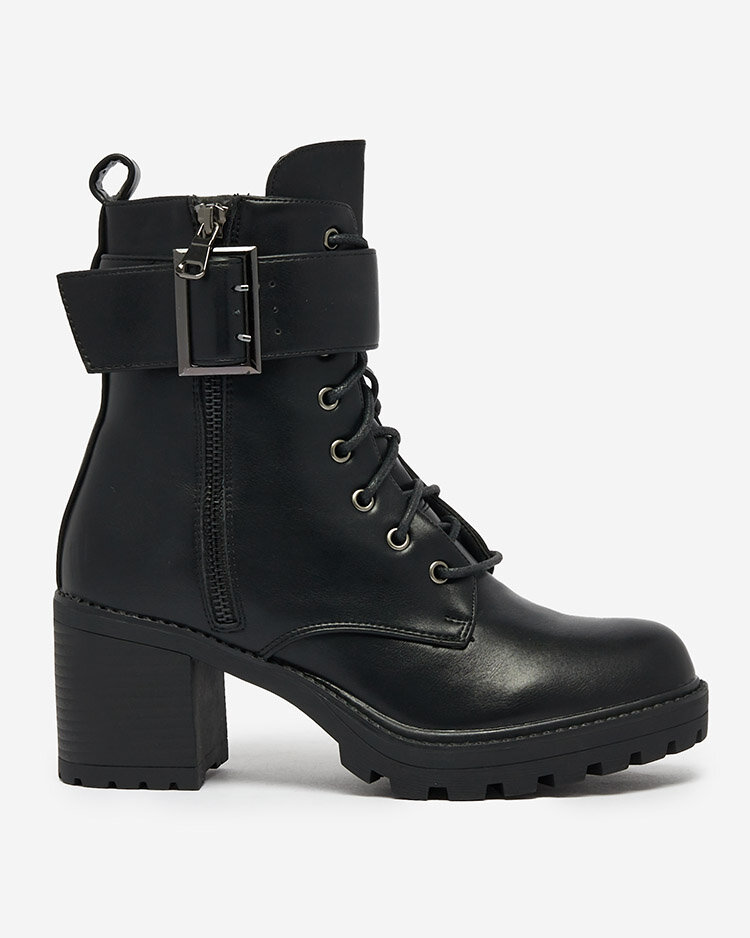 Royalfashion Black Cacelin Stiletto Boots