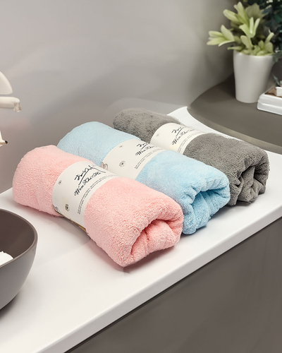 Royalfashion 3er-Set Badetücher