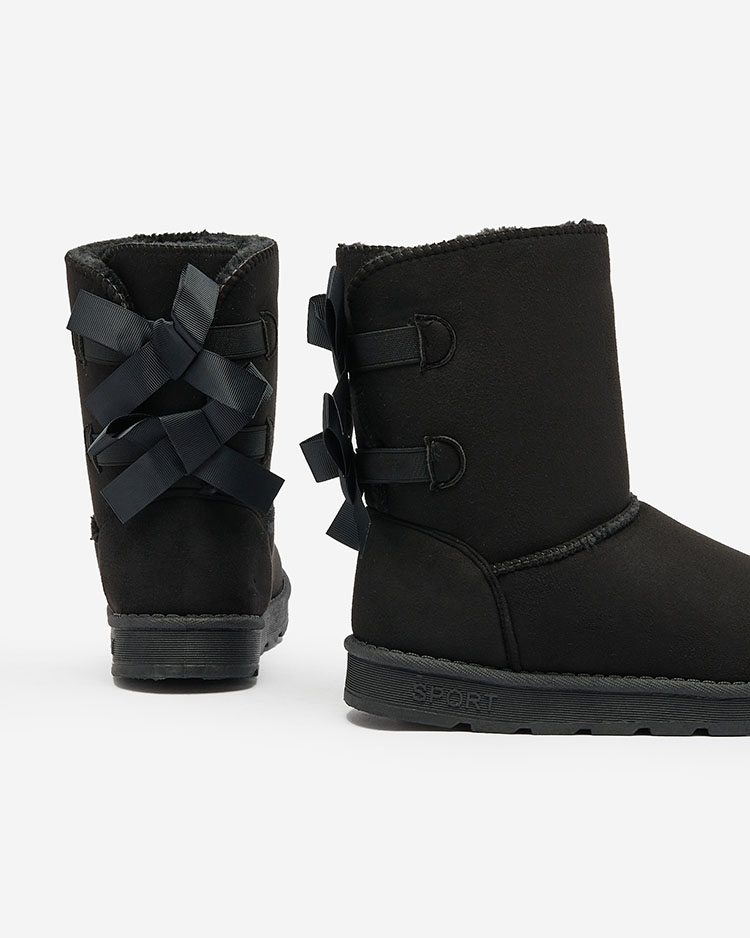 Royalfashion Damenstiefel a'la Schneestiefel in schwarz Aerfifi