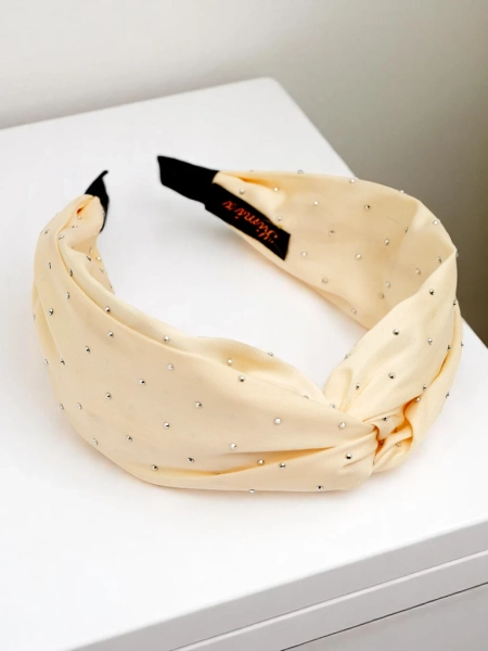 Royalfashion Haarreif mit Strasssteinen Shine Twist