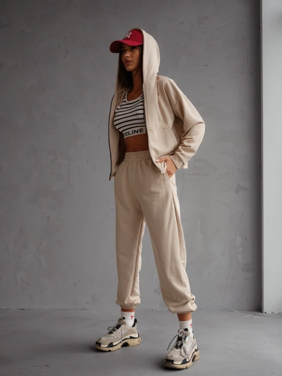 Royalfashion Damen Baumwoll-Trainingsanzug Set