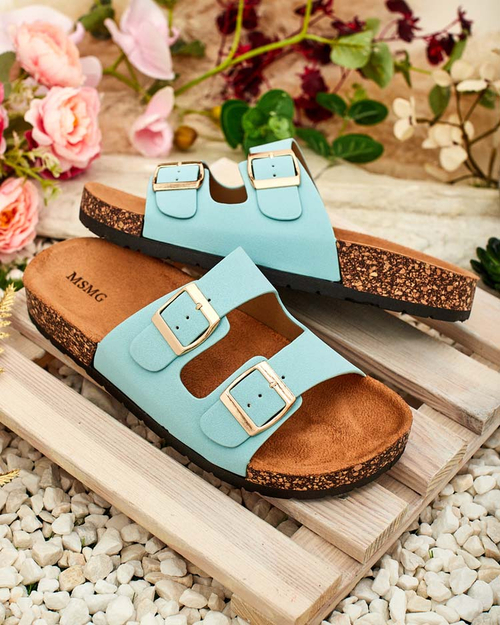 Royalfashion Жіночі шльопанці Ottoma на плоскій підошві