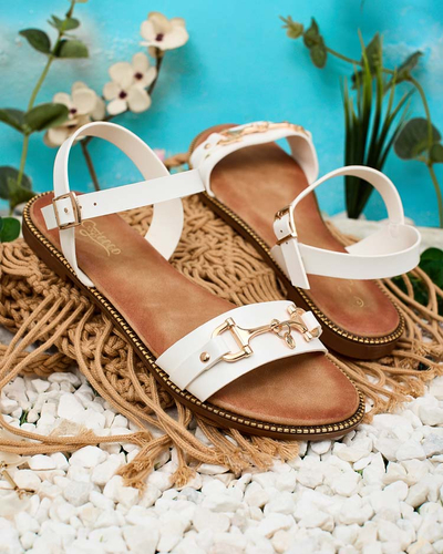Royalfashion Dekorierte Damen-Sandalen von Umbe