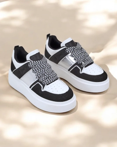 Royalfashion Damen Plattform Sportsneaker Gevigos