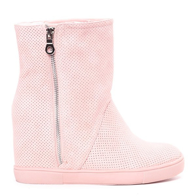 Pink Wedge Heels Genesis - Schuhe 1