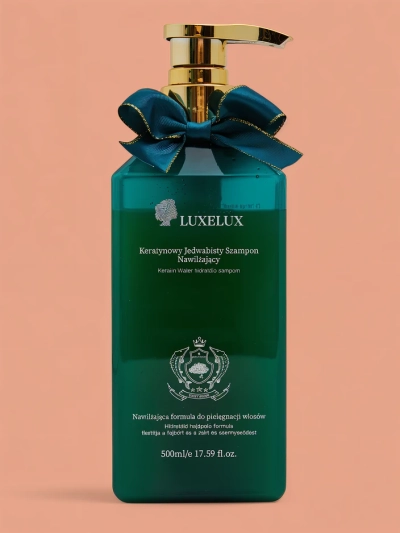 Luxelux Keratin Seidenfeuchtigkeitsshampoo für Haar 500 ml