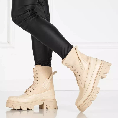 OUTLET Beige isolierte Damentaschen Emilla - Schuhe