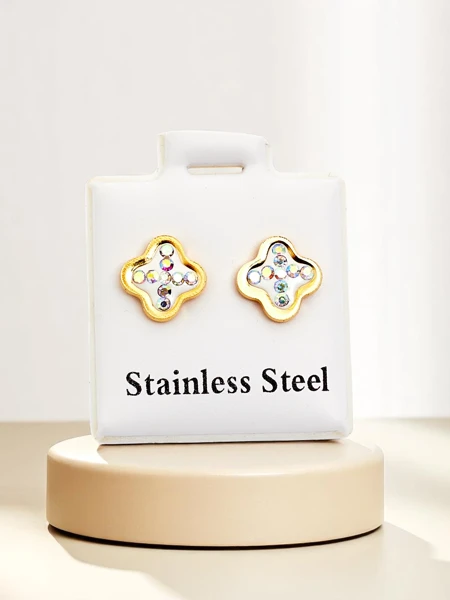 Royalfashion Damen-Ohrringe mit Zirkonia