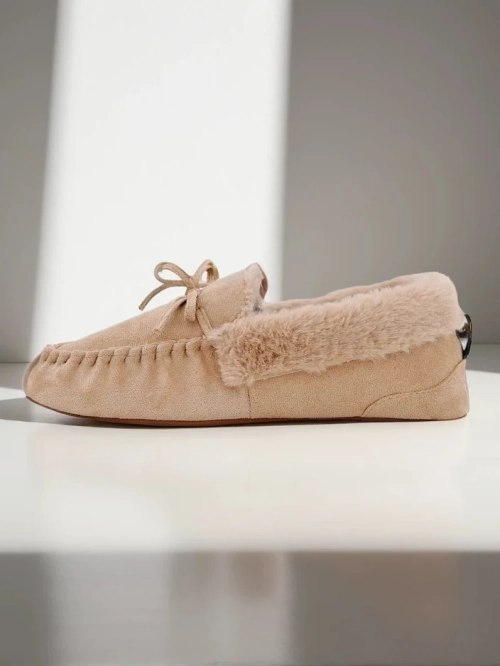 Royalfashion Жіночі мокасини з хутром Ahtikes