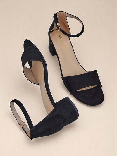 Royalfashion Damen Sandalen mit niedrigem Absatz SoftHeels