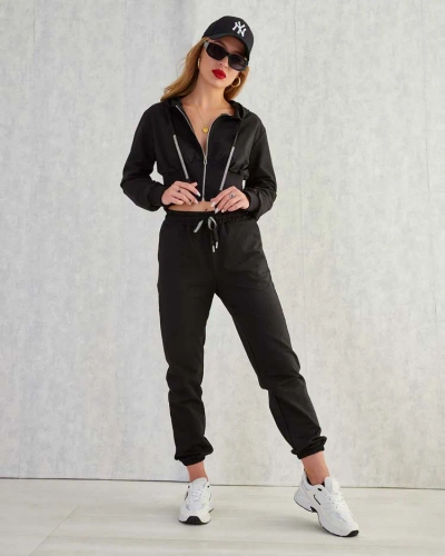 Royalfashion Damen-Sweatshirt-Set aus Baumwolle
